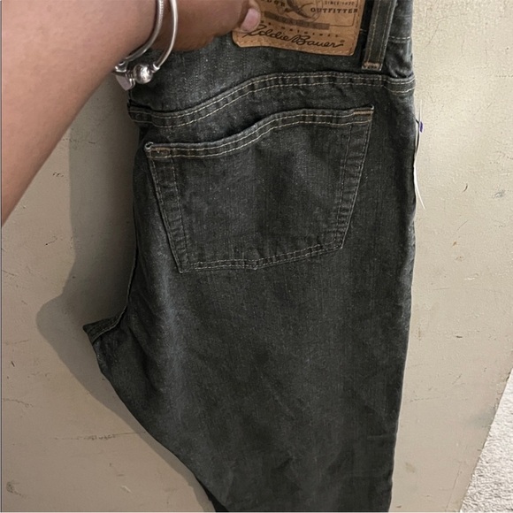 Eddie Bauer Gray Denim Pants - Picture 3 of 3